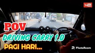 POV DRIVING CARRY 1.0 PAGI HARI..||(CarryVLOG127)