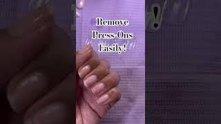 Nail Hack: Easier Press-On Removal!             #nailhack #pressonremoval #diynails