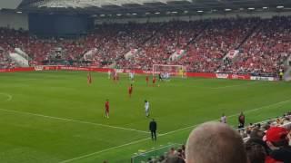 Lee Tomlin Free Kick -  Bristol City FC Vs Aston Villa 27/08/2016