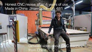 CNC machine from China review: Quick UA481