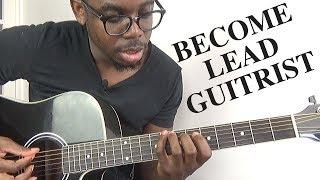 How I started to play lead guitar | Easy way to learn the major scale (African guitar lesson)