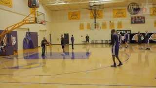 Kobe Bryant's First Practice After Achilles Injury