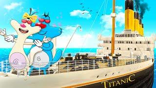 Roblox Titanic Story With Oggy And Jack | Rock Indian Gamer |