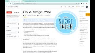 Cloud Storage (AWS) | #qwiklabs | #googlecourses  | [With Explanation️]