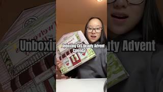 Unboxing 2024 CVS beauty advent calendar #christmas #cvs #beauty #adventcalendar #holiday #giftideas