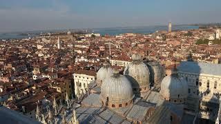 1DX2 1059 C0266 St Mark's Campanile at Sunset Venice