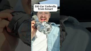 $10 Car Umbrella from Kmart! #kmartfinds