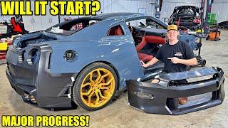 Rebuilding A Wrecked 2024 Nissan GTR (Part 6)