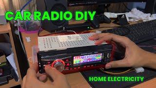 Using Car Radio at Home DIY