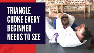 Triangle choke in 6 simple steps