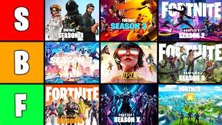 THE ULTIMATE FORTNITE SEASON TIER LIST!!!!!!!!!! 