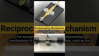 Reciprocating Mechanism:Transforming Motion Efficiently #mechanism#engineering#3d#3ddesign#animation