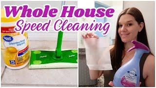 SPEED CLEANING | WHOLE HOUSE SPEED CLEAN BEFORE GUESTS ARRIVE | FALL CLEAN WITH ME