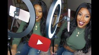 Best Ring Light For Making Youtube Videos with Cell Phones