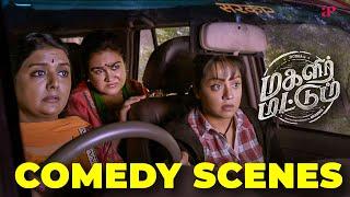 Magalir Mattum Comedy Scenes ft. Jyothika | Urvashi | Bhanupriya | Saranya Ponvannan