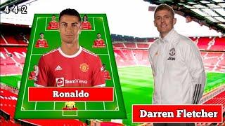 Potential line up Manchester United Under Darren Fletcher ~ Ole Gunnar solskjaer out