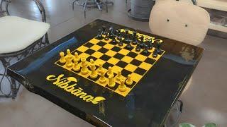 Build This Chess Coffee Table