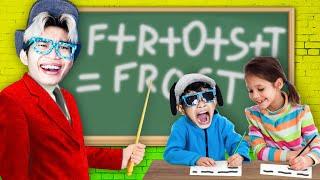 FROST DIAMOND BIKIN SEKOLAH SENDIRI!!! MURID BOCIL KELAS 3 SD INI GA BISA DI KASI TAU!!!