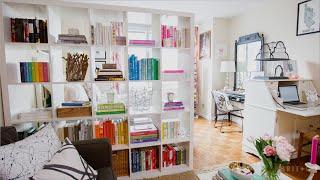 Tiny Spaces: A Book Lover's Chic Manhattan Studio