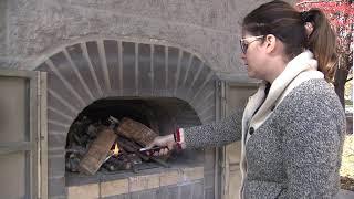 Using an Outdoor Oven in a City Park