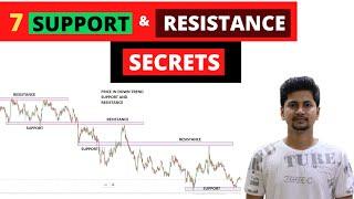 Top 7 Support & Resistant Secrets | Support and Resistant Explained For Beginners | Boom Trade