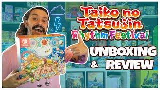 Taiko No Tatsujin Rhythm Festival Unboxing, Gameplay and Review on the Nintendo Switch