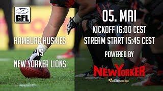 Hamburg Huskies vs. New Yorker Lions 05.05.2018