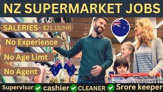 Supermarket Jobs In New Zealand | How To Find Supermarket Jobs In NZ 2024 - Free Visa New Zealand