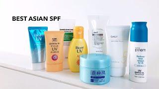 ULTIMATE ASIAN SUNSCREENS REVIEW | 8 popular Asian / Korean / Japanese SPFs reviewed ️