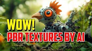 How to make PBR textures with AI for Games and 3D