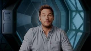 Boletodecine.com Chris Pratt saluda a Panamá con motivo del estreno de "Pasajeros"