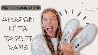 huge shopping haul | spring 2022 | target, ulta, amazon, & more! beauty & hair