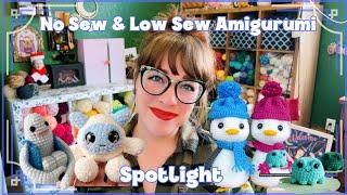 No-Sew Amigurumi Patterns ⎹ Free & Paid Crochet Plushies ⎹