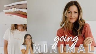 MINIMALISM | Decluttering My Closet (134 items to 47)