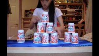 Cup Stacking Blooper!