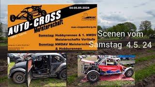 Auto Cross Meisterschaft N/W Erste Läufe 2024/ Veranstaltungen Garrel/ Cloppenburg
