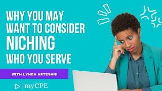 Why You May Want to Consider Niching Who You Serve | Growth Amplifiers with Lynda Artesani