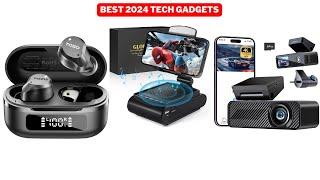 Best 2024 Tech Gadgets: Noise Cancelling Earbuds, Bluetooth Phone Stand with Speaker & 4K Dash Cam