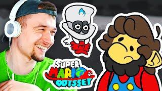 Die WITZIGSTE Mario Odyssey Animation!  | Dävid Reaktion