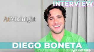 Diego Boneta on tango dancing with his 'At Midnight' co-star Monica Barbaro