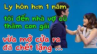 Ly hôn hơn 1 năm tôi đến nhà vợ cũ thăm con gái, vừa mở cửa ra đã chết lặng ...