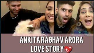 ANKITA RAGHAV ARORA CUTE LOVE STORY