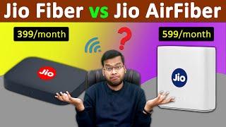 Jio AirFiber vs Jio Fiber in Depth Comparison