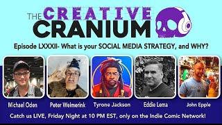 The Creative Cranium Volume LXXXII- What is your SOCIAL MEDIA STRATEGY, and WHY?