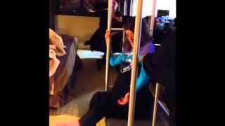 trinamiller100 Rides A Luggage Cart At The Hilton