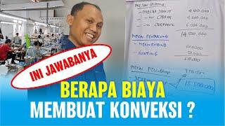 BERAPA BIAYA MEMBUAT KONVEKSI ?