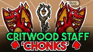 This CRITWOOD 'CHONKS': Ruby Chonks & Pyromancer | Backpack Battles
