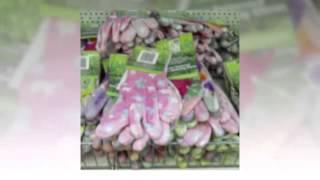 Ladies Deluxe Gardening Gloves and Set of 3 Garden Hand Tools Package