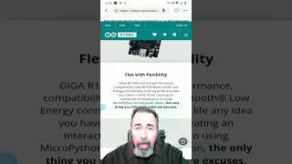 First Look: Arduino GIGA R1 WiFi #shorts