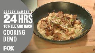 Cooking Demo: Wild Mushroom Risotto | Season 2 Ep. 10 | GORDON RAMSAY'S 24 HOURS TO HELL & BACK